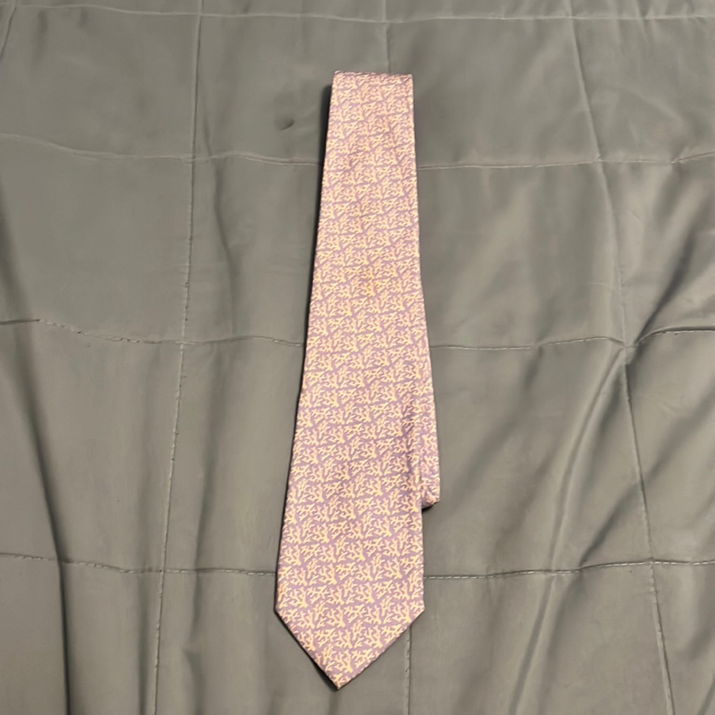Vineyard Vines Light Purple Coral Tie Rare